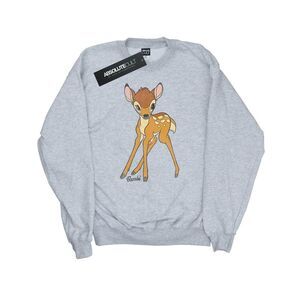 Bambi Mens Classic Cotton Sweatshirt / Sports Grey